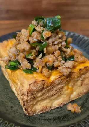 厚揚げステーキ そぼろのっけ盛り-レシピのメイン写真