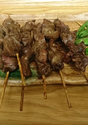 鶏レバーの焼き鳥-レシピのメイン写真