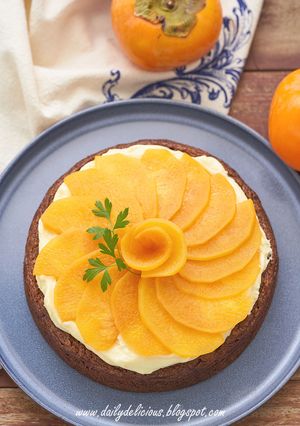 柿のプディングケーキ-レシピのメイン写真