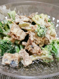 鯖缶で♪ブロッコリーのマヨ和え-レシピのメイン写真