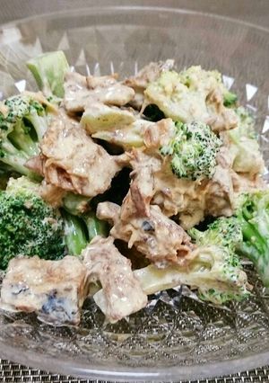 鯖缶で♪ブロッコリーのマヨ和え-レシピのメイン写真