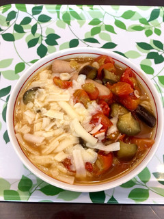 インスタント麺で!簡単トマトラーメン!-レシピのメイン写真