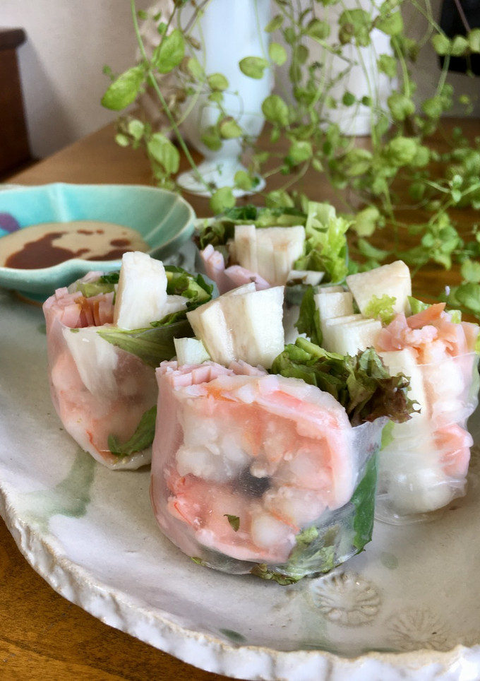 今日は和風の生春巻き！-レシピのメイン写真