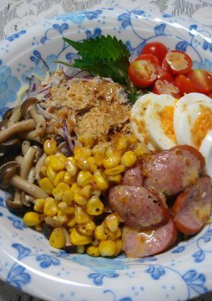 ■サラダパスタ(胡麻風味)■-レシピのメイン写真