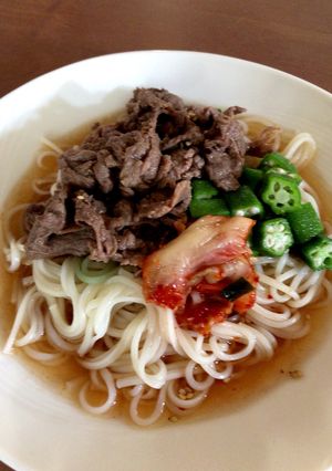 韓国風素麺(冷や麦)-レシピのメイン写真