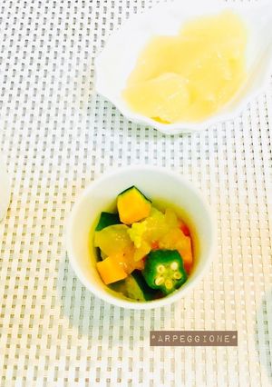 塩酒粕と寒天でじわうま♪塩酒粕だしジュレ-レシピのメイン写真