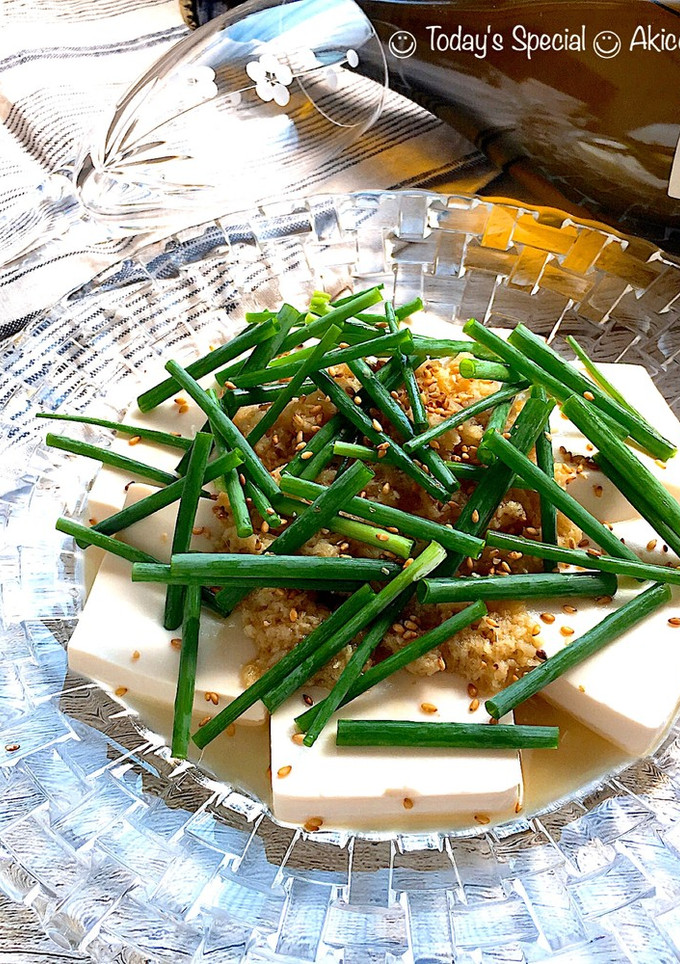 ねぎ塩しょうが冷奴*簡単！やみつき-レシピのメイン写真