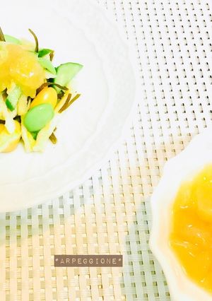 塩酒粕と寒天でじわ旨♪酢塩酒粕だしジュレ-レシピのメイン写真