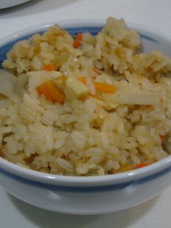 我が家の豪華な炊き込みご飯(^o^)-レシピのメイン写真