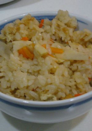 我が家の豪華な炊き込みご飯（＾ｏ＾）-レシピのメイン写真