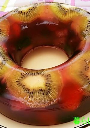 型崩れなし☆寒天フルーツケーキ-レシピのメイン写真