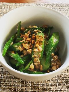 暑い夏に!オクラと胡瓜、納豆のポン酢和え-レシピのメイン写真