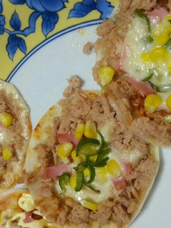 子供が喜ぶ♪餃子の皮でピザ-レシピのメイン写真