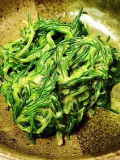 母親の味♪おかひじきのマヨ醤油和え-レシピのメイン写真