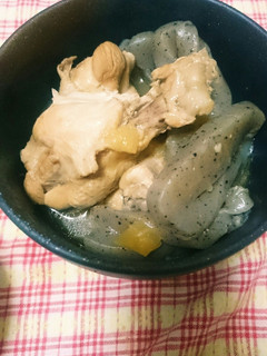 鶏肉とこんにゃくのジャム煮-レシピのメイン写真
