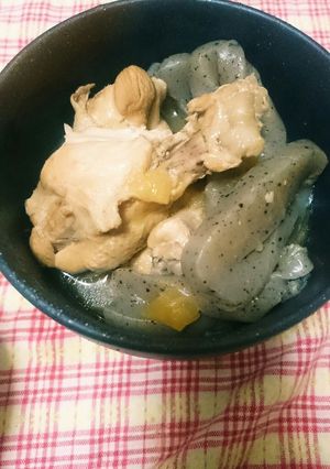 鶏肉とこんにゃくのジャム煮-レシピのメイン写真