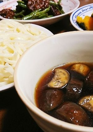 じゅわっと茄子の絶品つけうどん-レシピのメイン写真