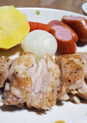 ジュワッと肉汁あふれる☆ソルトレモン焼き-レシピのメイン写真