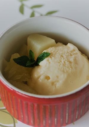 バニラアイスクリーム-レシピのメイン写真