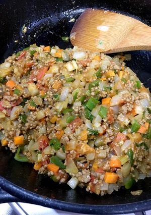野菜たっぷりドライカレー-レシピのメイン写真
