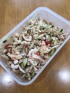 ささみの梅和え-レシピのメイン写真