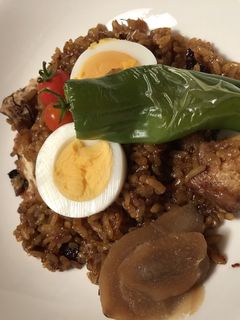 豚の角煮で炊き込みおこわ-レシピのメイン写真