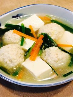 はんぺんつみれの中華スープ煮-レシピのメイン写真