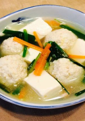 はんぺんつみれの中華スープ煮-レシピのメイン写真