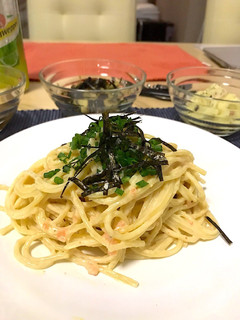 たら明太のクリームパスタ-レシピのメイン写真