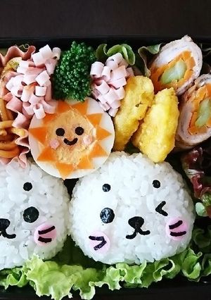 かわいいアザラシ☆キャラ弁-レシピのメイン写真