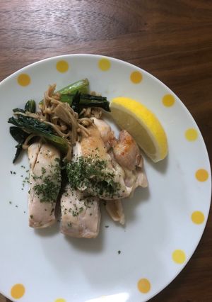 義姉レシピ 鶏のレモン添え-レシピのメイン写真