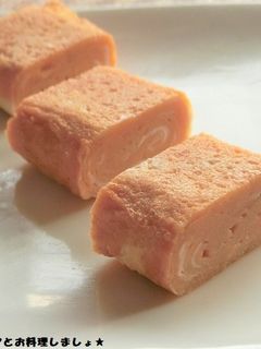 簡単★オイマヨ卵焼き-レシピのメイン写真