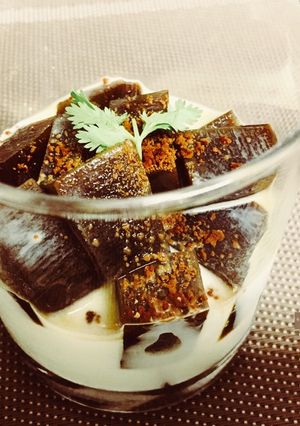 塩酒粕入りコーヒーで♫コーヒー寒天-レシピのメイン写真