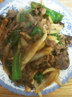 膵炎&肝機能に優しい牛肉と野菜の黒酢炒め-レシピのメイン写真