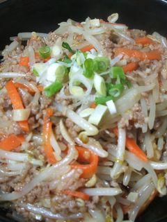 ご飯がすすむ!簡単もやし炒め☆丼にもOK-レシピのメイン写真