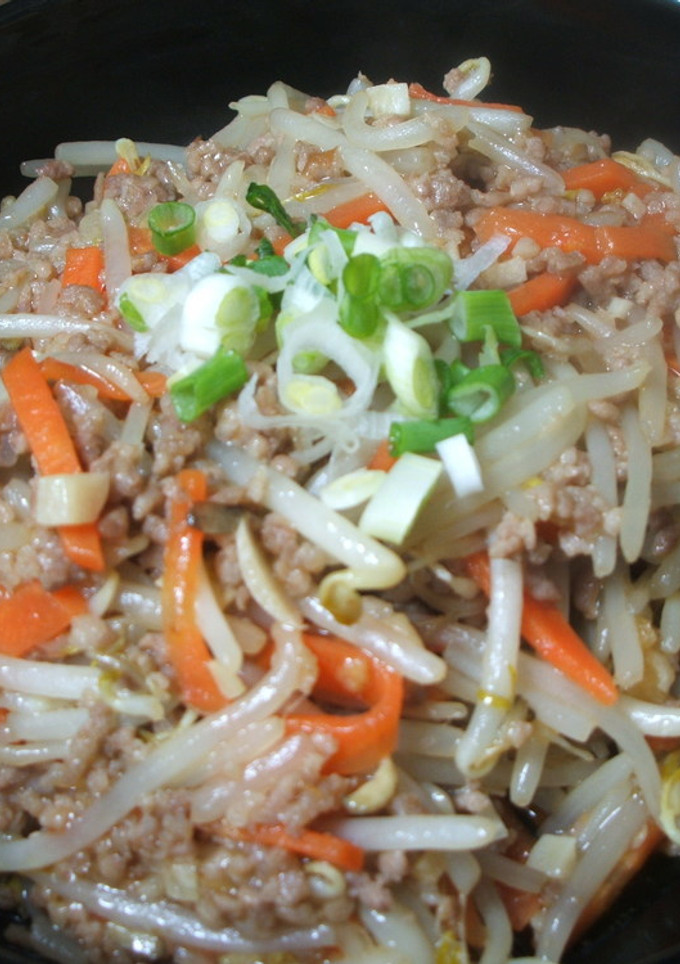 ご飯がすすむ！簡単もやし炒め☆丼にもOK-レシピのメイン写真