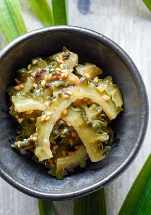 ゴーヤの梅肉和え◎お弁当に♪-レシピのメイン写真