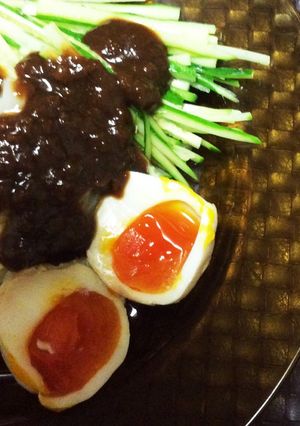 オイスター茹でたまご-レシピのメイン写真