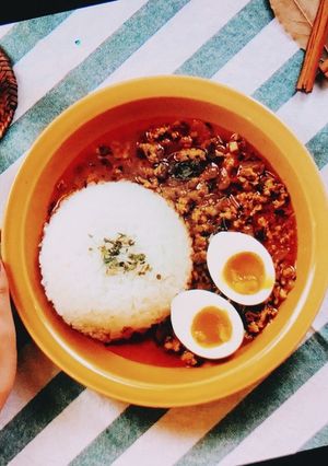 ひき肉でスパイスチキンカレー-レシピのメイン写真