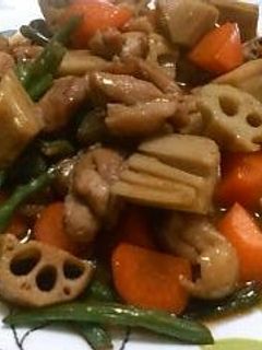 きんぴら風筑前煮-レシピのメイン写真