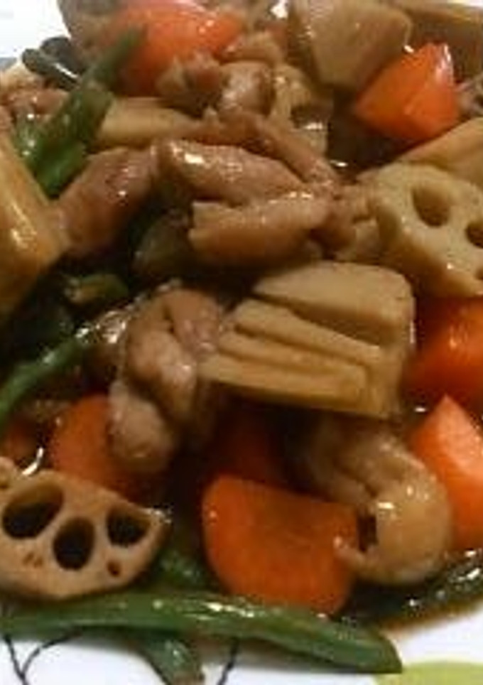 きんぴら風筑前煮-レシピのメイン写真