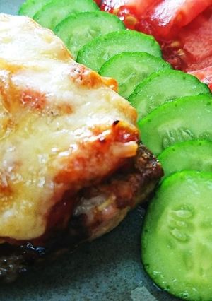 自家製ピリ辛トマトソースサバチーズソテー-レシピのメイン写真