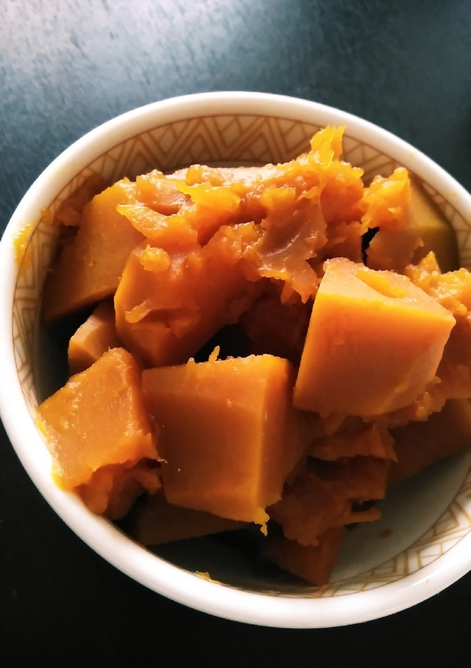 ★離乳食完了期★かぼちゃのしっとり煮-レシピのメイン写真