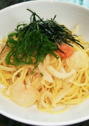 一口コンロで簡単！たらこ・明太スパ-レシピのメイン写真
