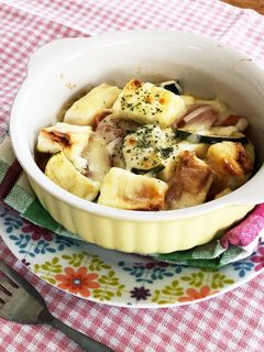 ズッキーニとはんぺんのマヨチーズグラタン-レシピのメイン写真