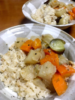 セネガル料理チェブジェン風♡炊き込みご飯-レシピのメイン写真