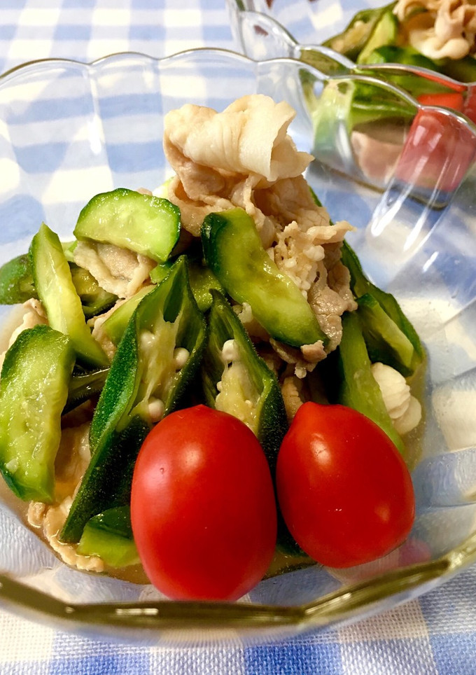 冷しゃぶ風和え物-レシピのメイン写真