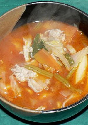 トマト風味の洋風豚汁-レシピのメイン写真