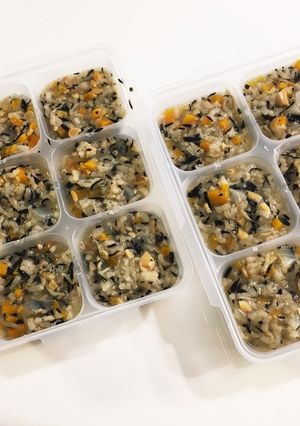 5倍粥 市販品活用 離乳食 圧力鍋 2-レシピのメイン写真