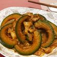 かぼちゃと豚肉の☆オイスターソース炒め